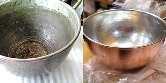 銅の玉子焼器 銅鍋の磨き方 Kitchen Paradise