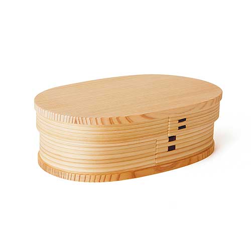 【入荷しました】大館工芸社まげわっぱ小判弁当（中）