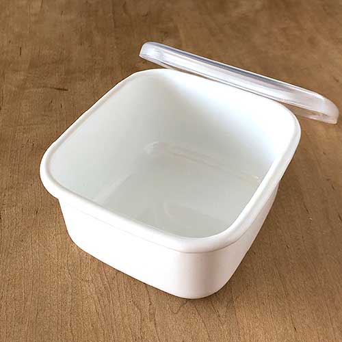 野田琺瑯　琺瑯容器スクエアＳ