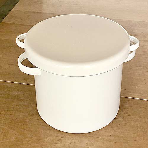 野田琺瑯　ラウンドストッカー4.5Ｌ