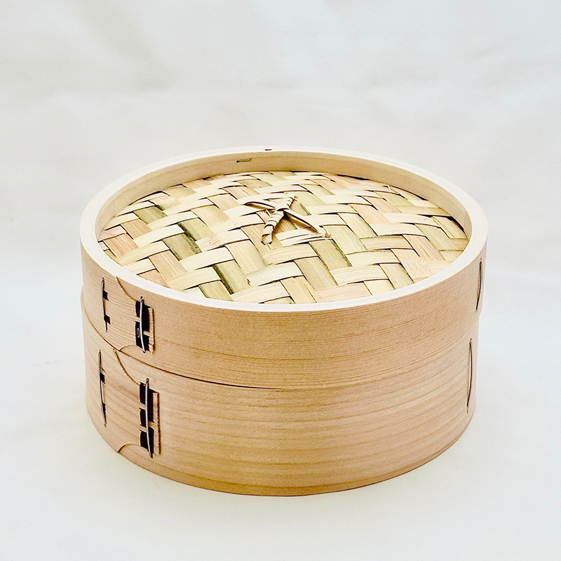 【素材変更いまだけ20％OFF】21cm 木のせいろセット（赤松フレーム）