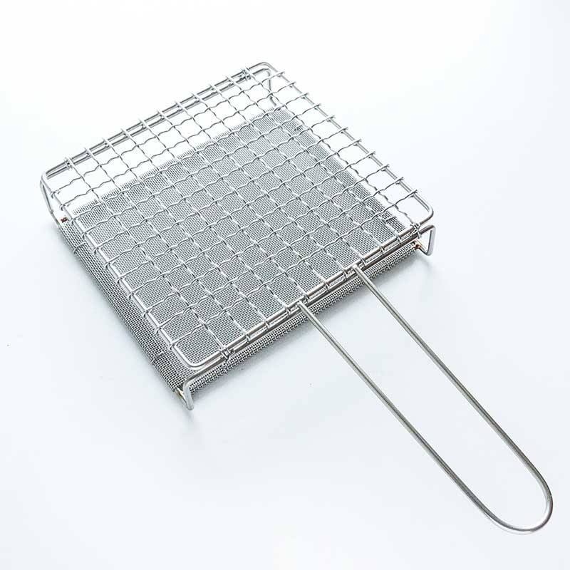 【入荷しました】辻和金網　手付焼網（小）