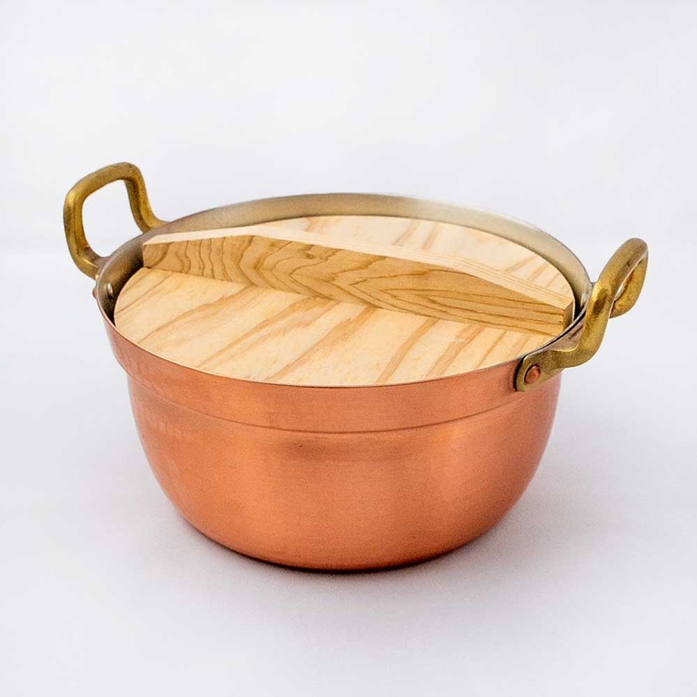 工房アイザワ銅製段付鍋18ｃｍ