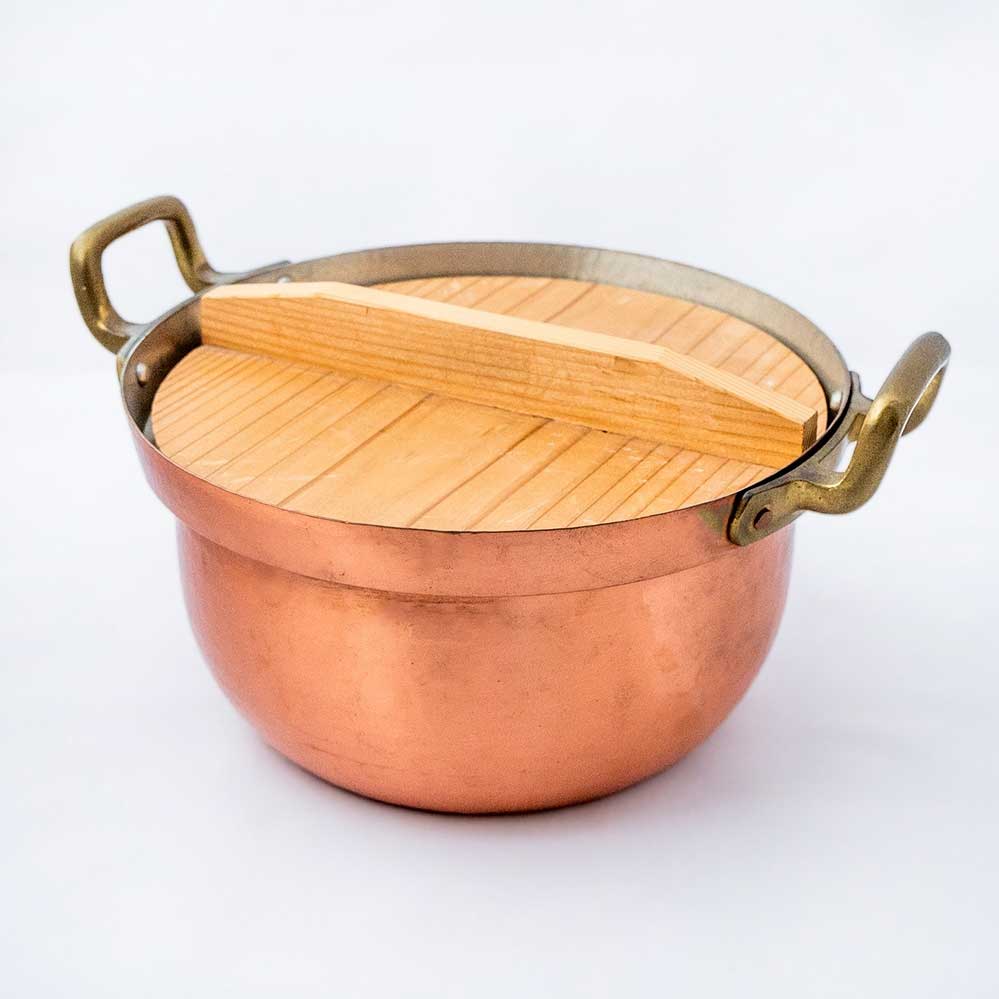工房アイザワ 銅製段付鍋21ｃｍ