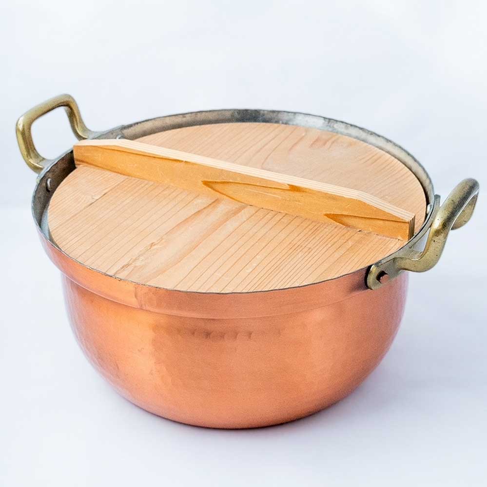 工房アイザワ 銅製段付鍋24ｃｍ
