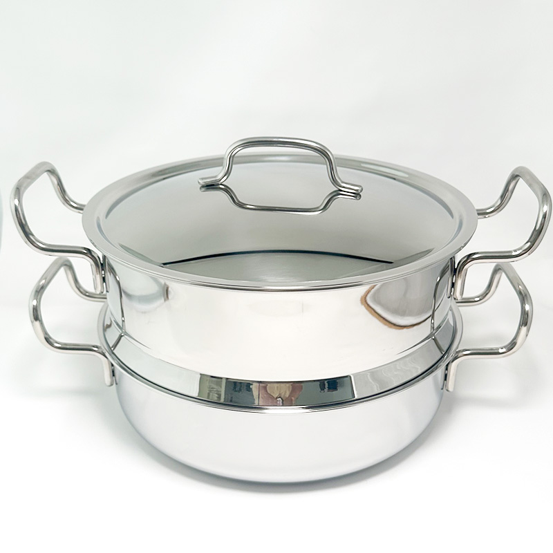 【10％ＯＦＦ】ジオプロダクト蒸し器付き鍋