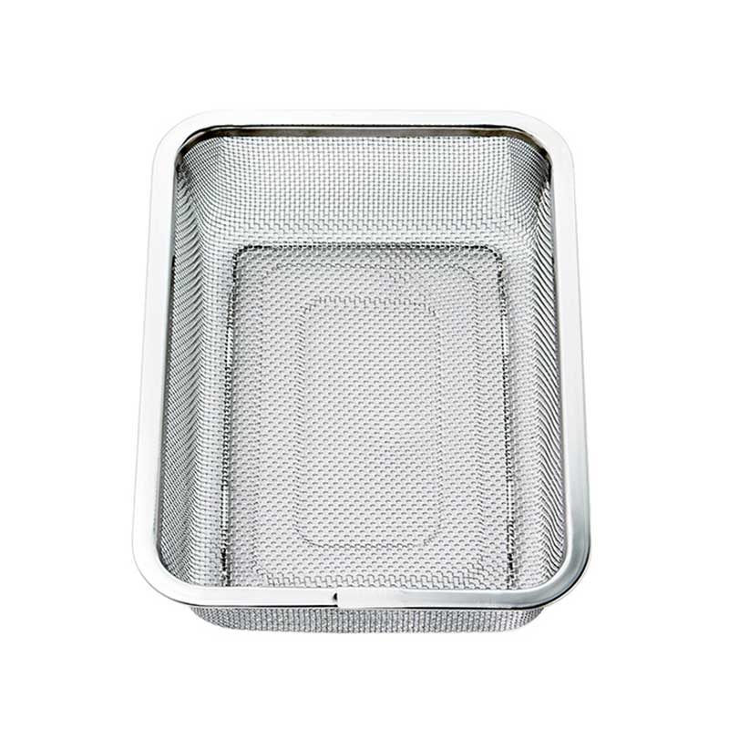 家事問屋  下ごしらえ角ザル1/2　中サイズ