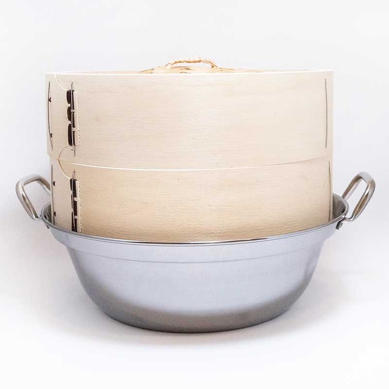期間・個数限定【20％OFF】ステンレス段付両手鍋30ｃｍ