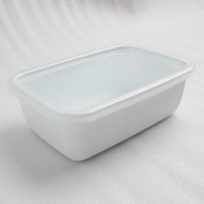 野田琺瑯　琺瑯容器レクタングル深型Ｌ